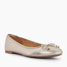 Hallo Charm-Detail Ballet Flats