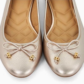 Hallo Charm-Detail Ballet Flats