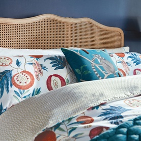 Jack Fruit Duvet Set Indigo-Payaya