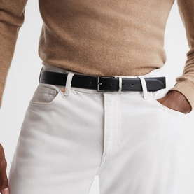 Ricky Reversible Saffiano Leather Belt