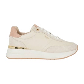 Emotion Leather Wedge Trainers