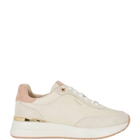 Emotion Leather Wedge Trainers