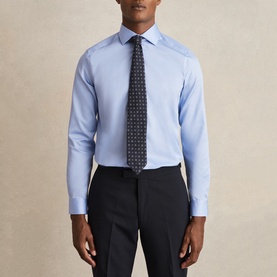 Remote Slim Fit Cutaway Collar Shirt