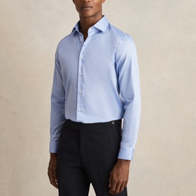 Remote Slim Fit Cutaway Collar Shirt