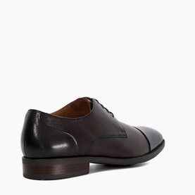 Suffix Leather Toe Cap Derby Shoes