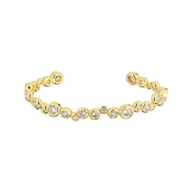 Asterales Gold Skinny Cuff Bracelet
