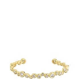 Asterales Gold Skinny Cuff Bracelet