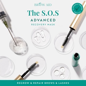 The S.O.S ADVANCED Brow and Lash Recovery Mask