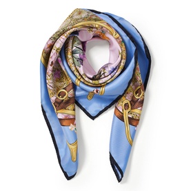 Edwardian Garden Silk Scarf