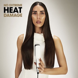 Chronos Max - Wide Plate Hair Straightener - White