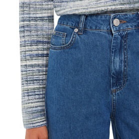 Wide Leg Cropped Jean