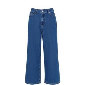 Wide Leg Cropped Jean