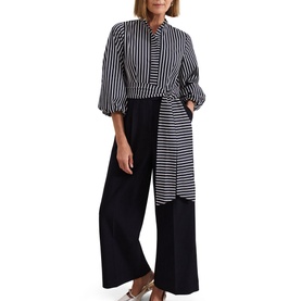 Bree Striped Jumpsuit