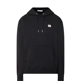 Logo Badge Drawstring Hoodie