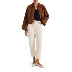 Fern Burnout Semi-Sheer Blouse