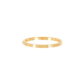 Set In Stone Hinged Bangle