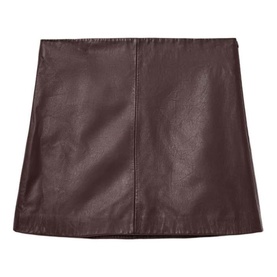 Renai Leather Mini Skirt