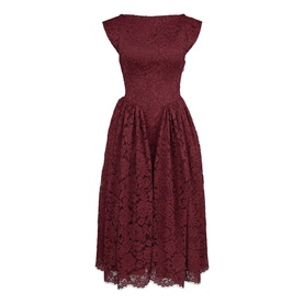 Debutante Lace Backless Dress