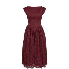 Debutante Lace Backless Dress