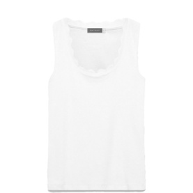 Scalloped Tank Top