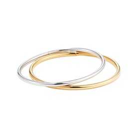 Dane Two-Tone Bangle Set