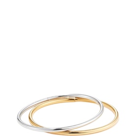 Dane Two-Tone Bangle Set