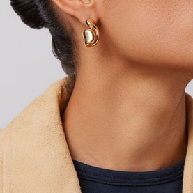 Estelle Gold-Tone Earrings