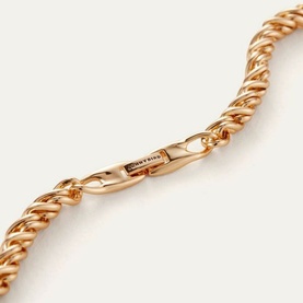 Rizzo Gold-Tone Chain Necklace