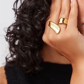 Solene Double Ring