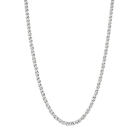 Rizzo Silver-Tone Chain Necklace