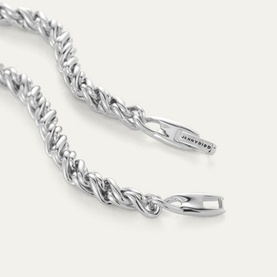 Rizzo Silver-Tone Chain Necklace