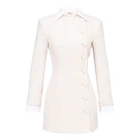 Leoni Boucle Tweed Bodycon Dress