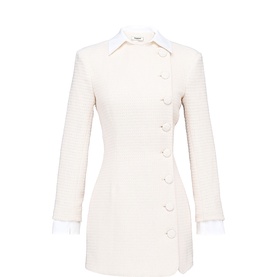 Leoni Boucle Tweed Bodycon Dress