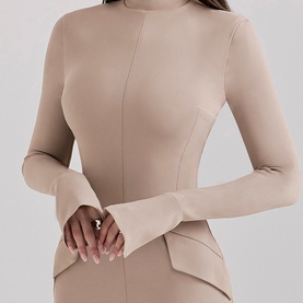 Mahalia Long-Sleeved Bodycon Dress