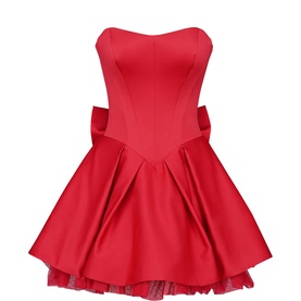 Salome Bow Mini Dress