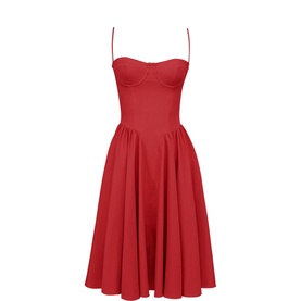 REISS Etta Corset Dress