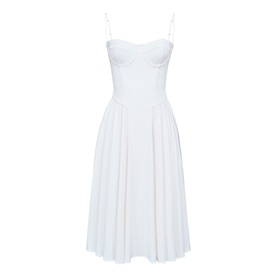 Samaria Corset Flared Dress