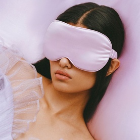 Pure Silk Contour Sleep Mask - Wildflower