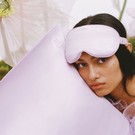 Pure Silk Contour Sleep Mask - Wildflower