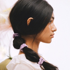 Pure Silk Scrunchie - Wildflower