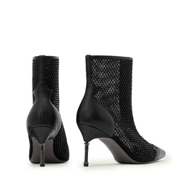Natasha Embellished Mesh Boots