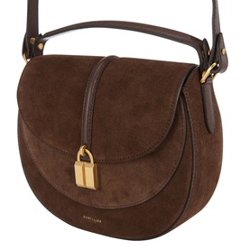 Vancouver Saddle Suede Crossbody Bag