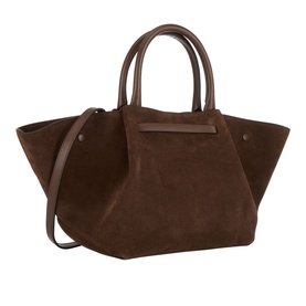 New York Midi Suede Tote Bag