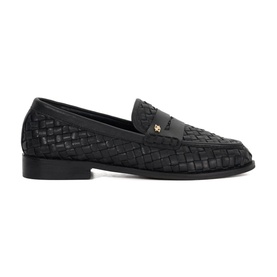 Ginello Woven Penny Loafers