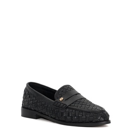 Ginello Woven Penny Loafers