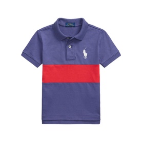 Big Pony Logo Striped Polo Shirt 2-6 Years