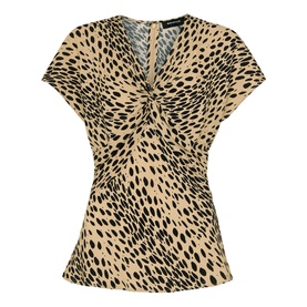 Cheetah Print Blouse