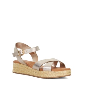 Littleton Raffia Flatform Sandals
