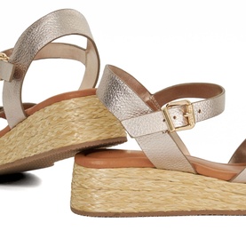 Littleton Raffia Flatform Sandals
