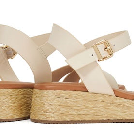 Littleton Raffia Flatform Sandals